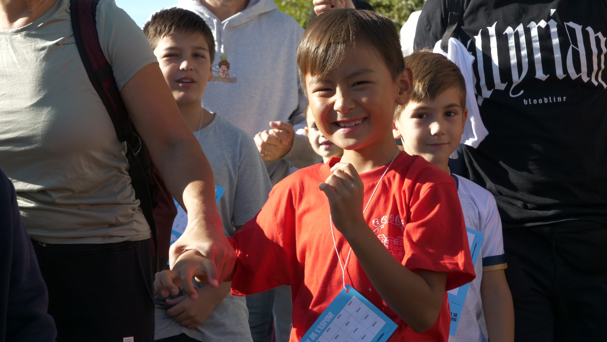 Marche de l'espoir 2022 Genève - Terre des Hommes Suisse - enfant souriant